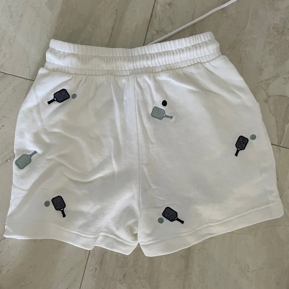 Pickleball shorts - terry cotton. Never worn. Size XS (runs big) - Picture 2 of 8